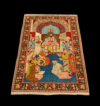 Lade das Bild in den Galerie-Viewer, 211x132 CM Authentic original hand knotted carpet