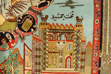 Lade das Bild in den Galerie-Viewer, 180x120 CM Tappeto Tabriz figurativo