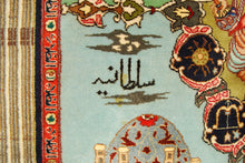 Lade das Bild in den Galerie-Viewer, 180x120 CM Tappeto Tabriz figurativo