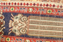 Lade das Bild in den Galerie-Viewer, 180x120 CM Tappeto Tabriz figurativo