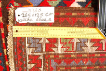 Carica l'immagine nel visualizzatore di Gallery, Hand made Antique Kazak / Shirvan Caucasic Carpets CM 265x125