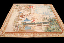 Carica l'immagine nel visualizzatore di Gallery, Aubusson Arazzo classic figurativ francia design 212x217 CM