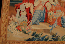 Carica l'immagine nel visualizzatore di Gallery, Aubusson Arazzo classic figurativ francia design 206x153 CM