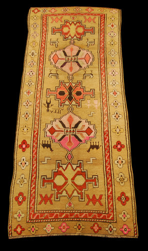 Hand made Antique Serab Caucasic Carpets CM 280x113