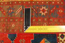 Carica l'immagine nel visualizzatore di Gallery, Hand made Antique Kazak / Shirvan Caucasic Carpets CM 200x110