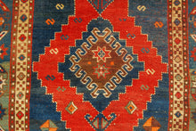 Carica l'immagine nel visualizzatore di Gallery, Hand made Antique Kazak / Shirvan Caucasic Carpets CM 200x110