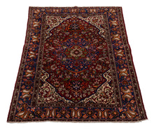 Carica l'immagine nel visualizzatore di Gallery, 215x137 CM Antico Tappeto Isfahan Spahan