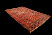 Carica l'immagine nel visualizzatore di Gallery, Hand made Antique Bukara/ Bukara Vintage/Tekke/Yomut Caucasic Carpets 340x240 CM