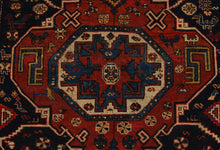Carica l'immagine nel visualizzatore di Gallery, Hand made Antique Kazak / Shirvan Caucasic Carpets CM 265x130