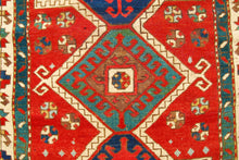 Lade das Bild in den Galerie-Viewer, CM 170x98 Hand made Antique Kazak / Shirvan Caucasic Carpets