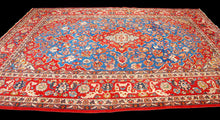Load image into Gallery viewer, Authentic original hand knotted carpet 370x265 CM