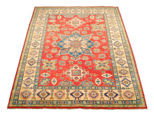 Carica l'immagine nel visualizzatore di Gallery, Hand knotted carpet Ghazni / Chubi Red Colors - 286x210 CM