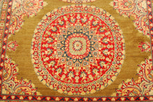 Lade das Bild in den Galerie-Viewer, 300x200 CM Hand knotted carpet Ghazni / Chubi - Olives Colors
