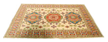 Carica l'immagine nel visualizzatore di Gallery, Hand knotted carpet Ghazni / Chubi - Beige Colors - 190x120 CM