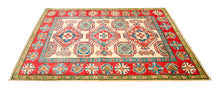 Carica l'immagine nel visualizzatore di Gallery, Hand knotted carpet Ghazni / Chubi - Beige CM 190x147
