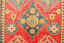 Lade das Bild in den Galerie-Viewer, Hand knotted carpet Ghazni / Chubi Red Colors 165x117 CM
