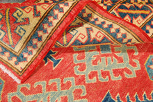 Lade das Bild in den Galerie-Viewer, Hand knotted carpet Ghazni / Chubi Red Colors 165x117 CM