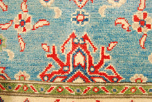 Carica l'immagine nel visualizzatore di Gallery, Rectangular Hand knotted carpet Ghazni Chubi Colors Green 147x97 CM