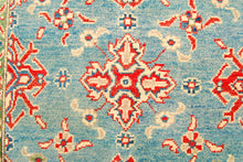 Carica l'immagine nel visualizzatore di Gallery, Rectangular Hand knotted carpet Ghazni Chubi Colors Green 147x97 CM