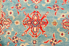 Lade das Bild in den Galerie-Viewer, Rectangular Hand knotted carpet Ghazni Chubi Colors Green 147x97 CM