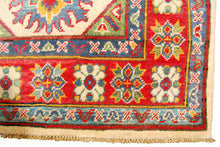 Carica l'immagine nel visualizzatore di Gallery, Rectangular Hand knotted carpet Ghazni Chubi Beige Colors 126x77 CM