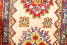 Carica l'immagine nel visualizzatore di Gallery, Rectangular Hand knotted carpet Ghazni Chubi Beige Colors 126x77 CM