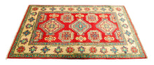 Load image into Gallery viewer, Rectangular Hand knotted carpet Ghazni Chubi Red Colors 146x100CM