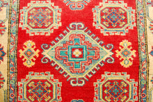 Lade das Bild in den Galerie-Viewer, Rectangular Hand knotted carpet Ghazni Chubi Red Colors 146x100CM