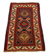 Carica l'immagine nel visualizzatore di Gallery, Hand made Antique Kazak / Shirvan Caucasic Carpets CM 190x103