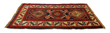 Carica l'immagine nel visualizzatore di Gallery, Hand made Antique Kazak / Shirvan Caucasic Carpets CM 190x103