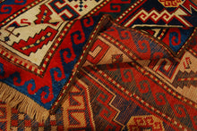 Carica l'immagine nel visualizzatore di Gallery, Hand made Antique Kazak / Shirvan Caucasic Carpets CM 190x103