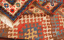 Lade das Bild in den Galerie-Viewer, Hand made Antique Kazak / Shirvan Caucasic Carpets CM 200x111