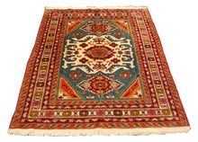 Carica l'immagine nel visualizzatore di Gallery, Hand made Antique Urumgi Caucasic Carpets CM 150x120