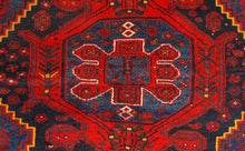 Carica l'immagine nel visualizzatore di Gallery, Rectangular Hand knotted carpet Original Colors 190x153 CM