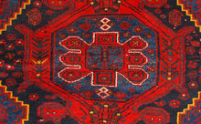 Carica l'immagine nel visualizzatore di Gallery, Rectangular Hand knotted carpet Original Colors 190x153 CM