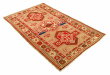 Carica l'immagine nel visualizzatore di Gallery, Hand made Antique Kazak / Shirvan Caucasic Carpets CM 196x120