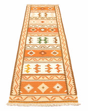 Lade das Bild in den Galerie-Viewer, Kilim Original Authentic Hand Made 210x65 CM