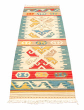 Lade das Bild in den Galerie-Viewer, Kilim Original Authentic Hand Made 225x65 CM