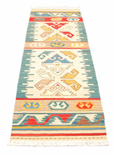 Lade das Bild in den Galerie-Viewer, Kilim Original Authentic Hand Made 225x65 CM