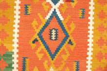 Carica l'immagine nel visualizzatore di Gallery, Kilim Original Authentic Hand Made 203x65 CM