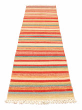 Carica l'immagine nel visualizzatore di Gallery, Kilim Original Authentic Hand Made 200x60 CM