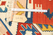 Carica l'immagine nel visualizzatore di Gallery, Kilim Original Authentic Hand Made 210x65 CM