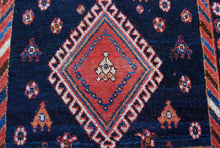 Carica l&#39;immagine nel visualizzatore di Gallery, Rectangular Hand knotted carpet Original Colors 220x125 CM
