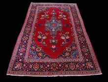 Carica l'immagine nel visualizzatore di Gallery, Rectangular Hand knotted carpet Original Colors 225x135 CM