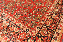 Lade das Bild in den Galerie-Viewer, Tappeto Sarok Americano Hand knotted carpet Original 278x250 CM