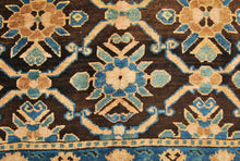 Lade das Bild in den Galerie-Viewer, Antico Tappeto Shiraz Original Hand Made Carpets CM 300x121