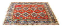 Carica l'immagine nel visualizzatore di Gallery, Hand made Antique Kazak / Shirvan Caucasic Carpets CM 148x108