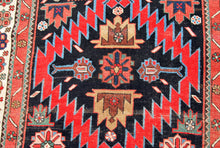 Carica l'immagine nel visualizzatore di Gallery, Hand made Antique Kazak / Shirvan/Kuba Caucasic Carpets 265x 117 CM