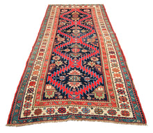 Load image into Gallery viewer, Hand made Antique Kazak / Shirvan/Kuba Caucasic Carpets 265x 117 CM