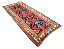 Lade das Bild in den Galerie-Viewer, Hand made Antique Kazak / Shirvan/Kuba Caucasic Carpets 265x 117 CM